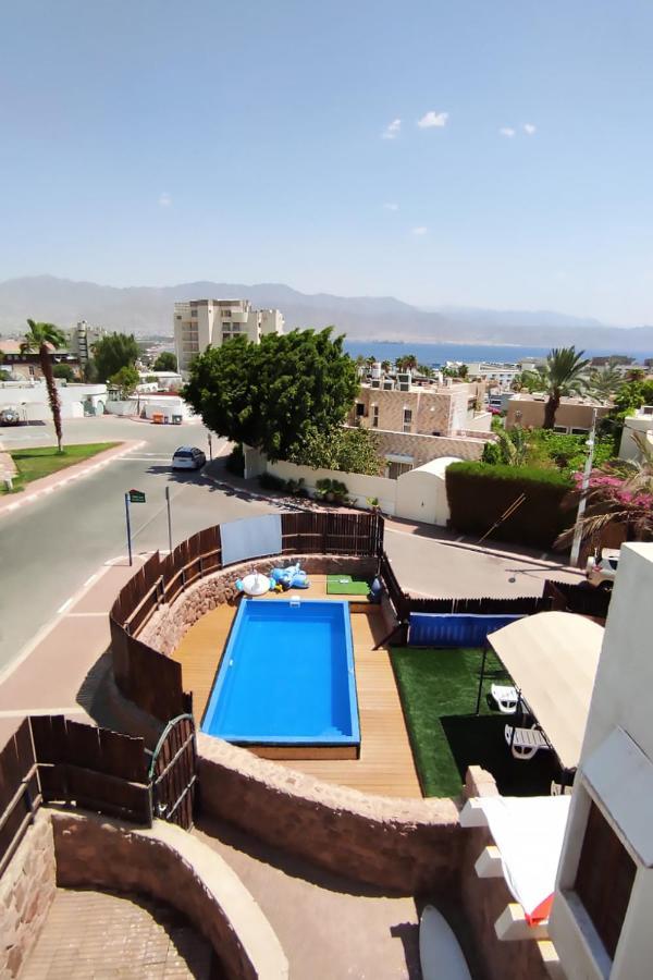 Guest House "Villa Klara Eilat" Heated Pool And Sauna All Year Round Exteriör bild